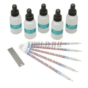 Elcometer 134W - Набор для контроля наличия хлоридов в воде (жидкостях) Elcometer 134W - Набор для контроля наличия хлоридов в воде (жидкостях)