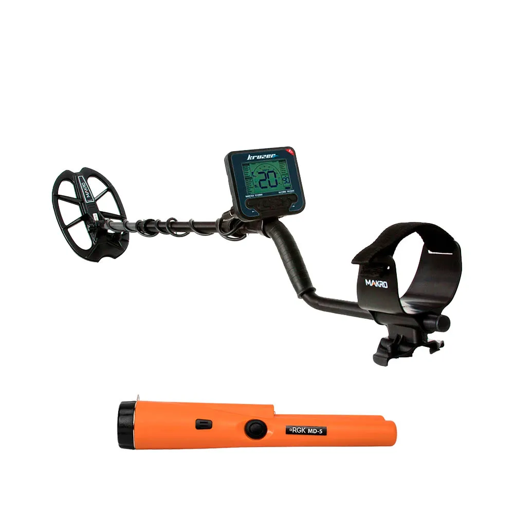 Комплект: металлоискатель Nokta Makro Kruzer Multi K2 + пинпоинтер RGK MD-5
