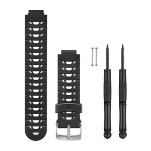 Ремешок сменный Garmin для Forerunner (черный/белый) Ремешок сменный Garmin для Forerunner (черный/белый)