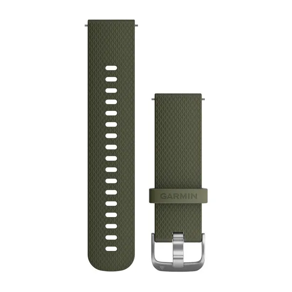 Ремешок сменный Garmin мохового цвета (силикон) Ремешок сменный Garmin мохового цвета (силикон)
