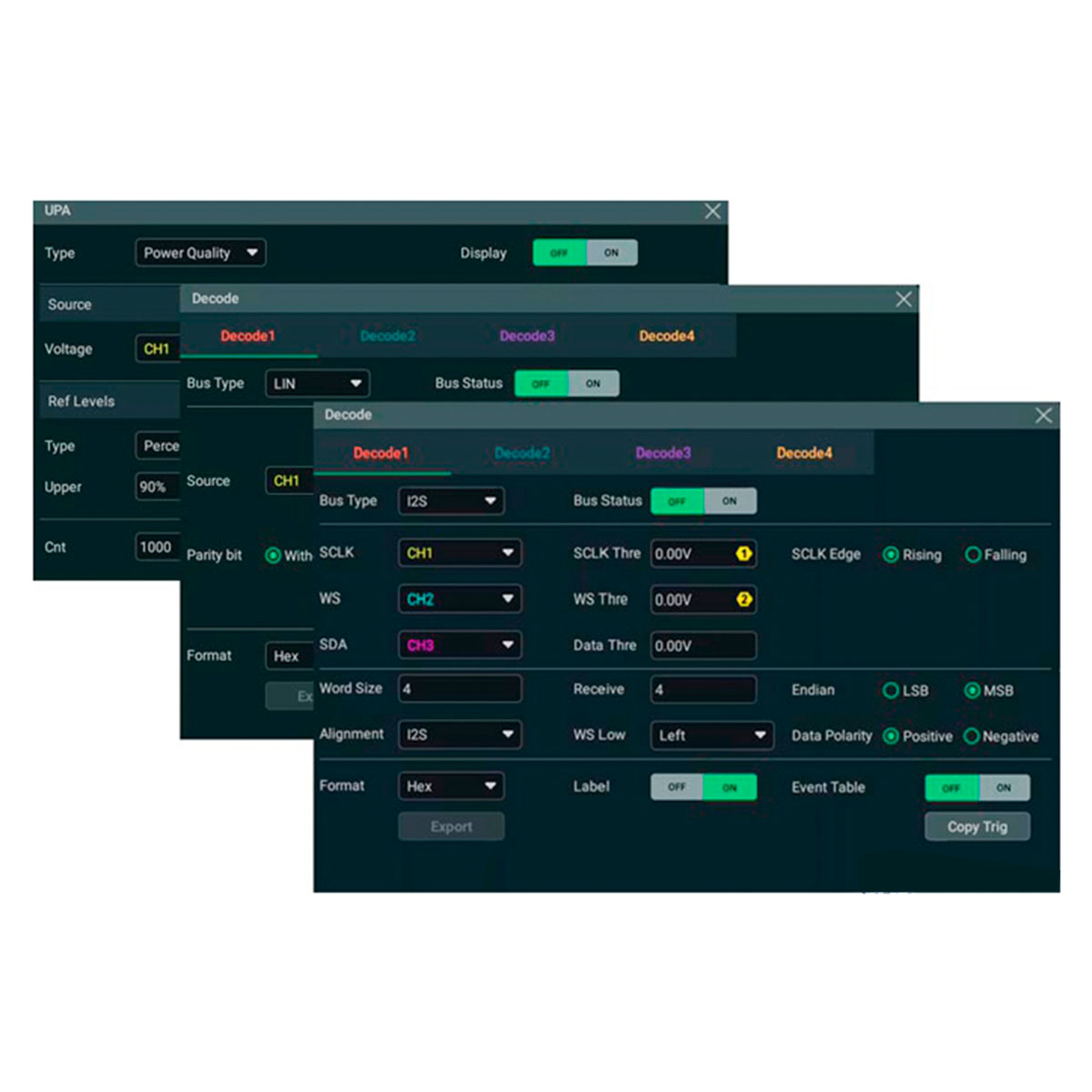 Комплект опций для DHO4000 DHO4000-BND Комплект опций для DHO4000 DHO4000-BND