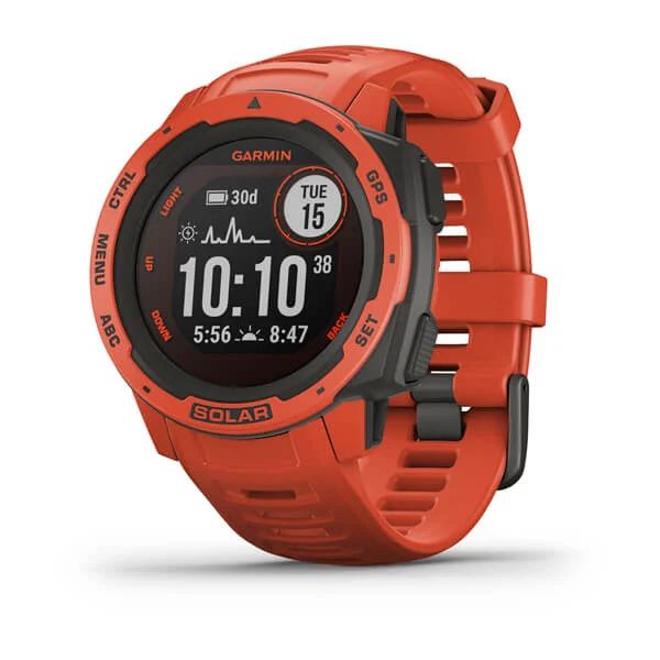 Часы Garmin Instinct Solar Flame Red