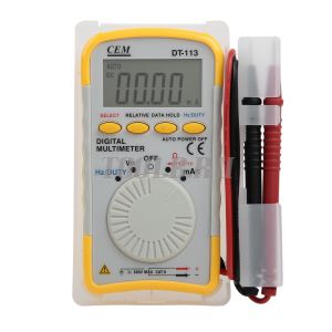 CEM DT-113 мультиметр цифровой CEM DT-113 мультиметр цифровой