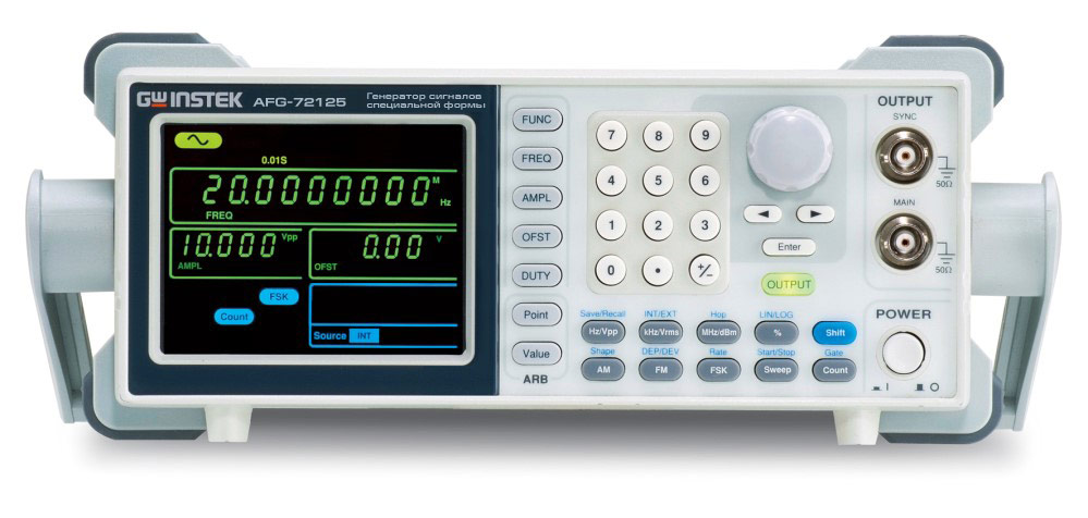 Генератор сигналов специальной формы GW Instek AFG-72025