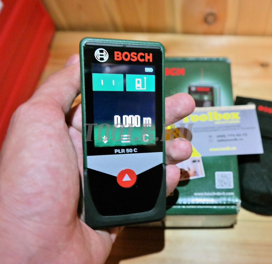 BOSCH PLR 50 C - Лазерный дальномер