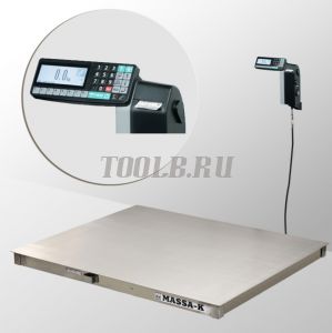 Масса-М 4D-PM.S-15/12-1000-RP Весы платформенные электронные с печатью этикеток Масса-М 4D-PM.S-15/12-1000-RP Весы платформенные электронные с печатью этикеток
