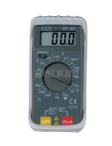 CEM DT-101 мультиметр цифровой CEM DT-101 мультиметр цифровой