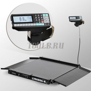 Весы платформенные электронные с печатью этикеток Масса-М 4D-LA-15/12-1000-RP  Весы платформенные электронные с печатью этикеток Масса-М 4D-LA-15/12-1000-RP