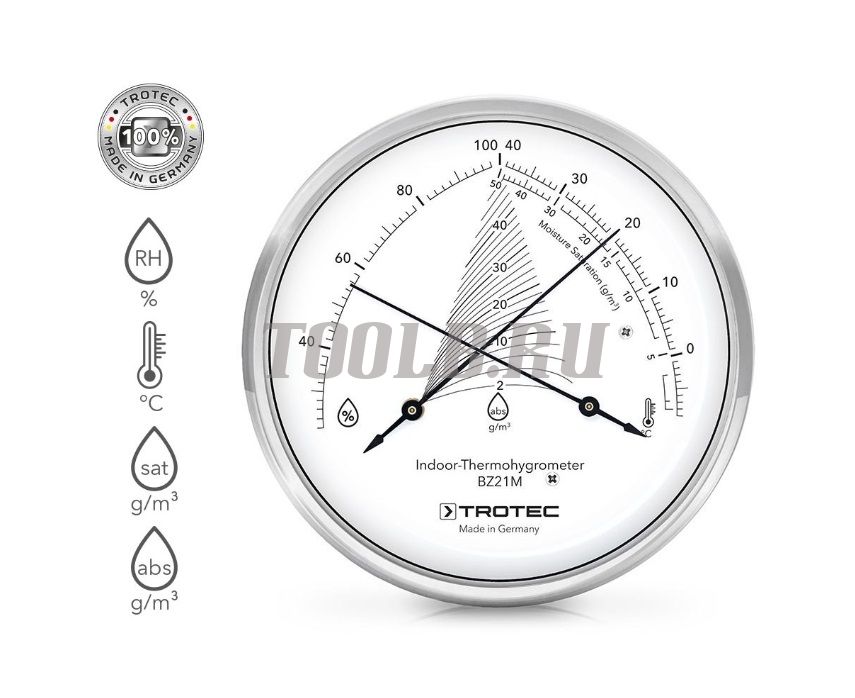 Trotec BZ21M Термогигрометр